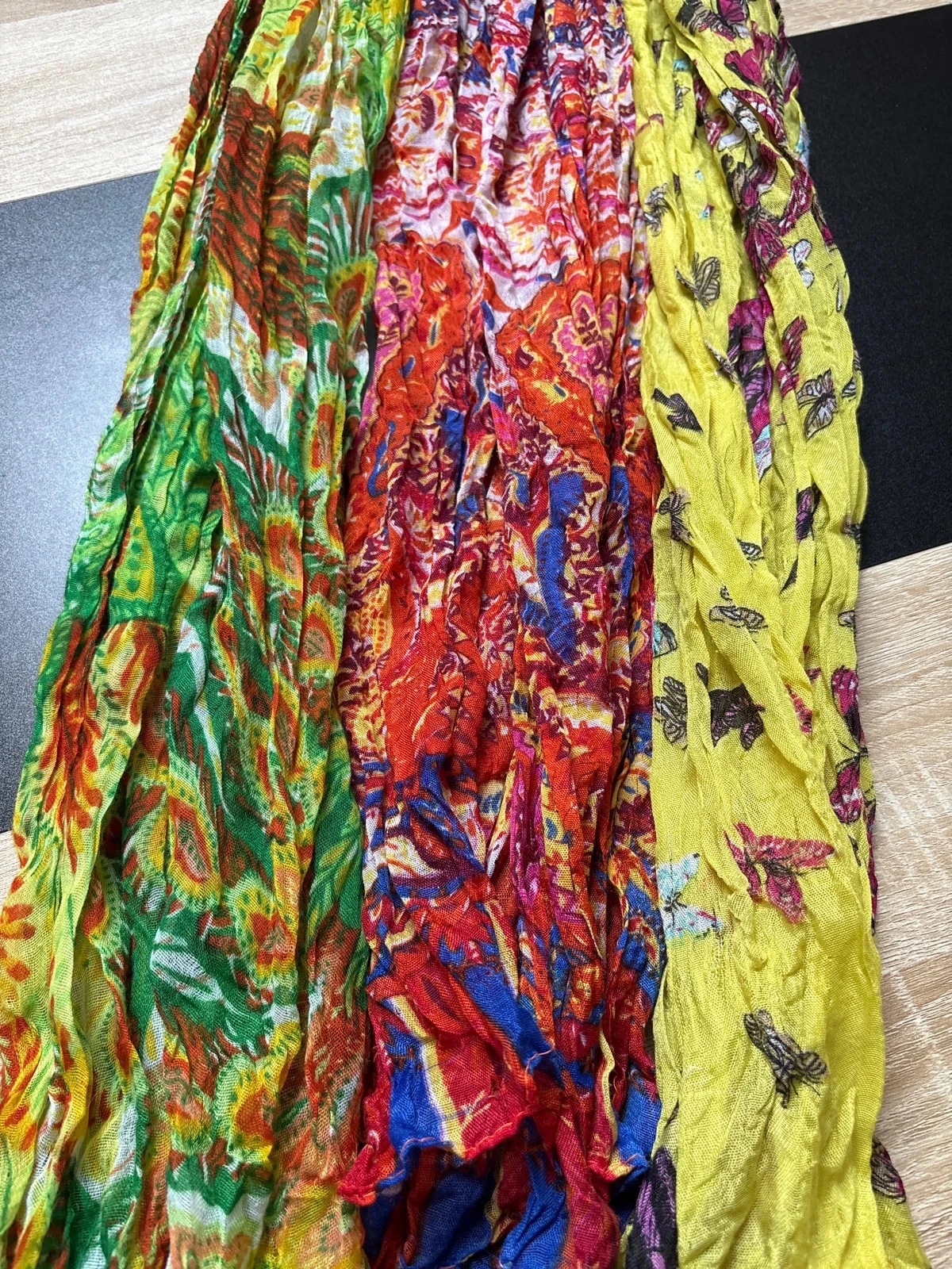 Lot de lenços coloridos – photo 2